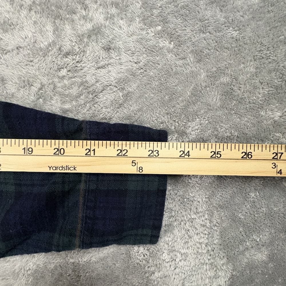 Eddie Bauer Men's L Flannel Plaid‎ LS Button Up Cotton Shirt SEE DESCRIPTION - Picture 16 of 16
